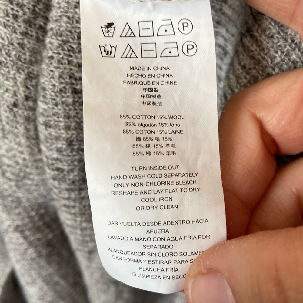 Michael Kors Gray Sweater Crew Neck Size XL - Picture 4 of 4